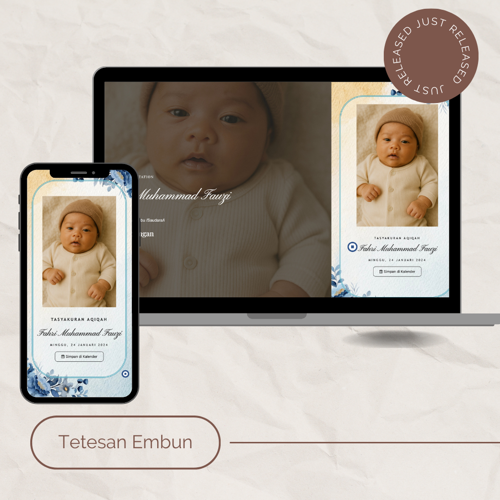Tema Aqiqah Tetesan Embun